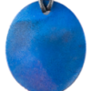 Blue Oval Pendant