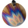 Round Pendant - Flame