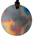 Patterned Round Pendant