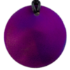 Purple Round Pendant