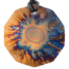 Star Burst 10 Sided Pendant