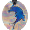 Teen Single Blue Dolphin Pendants