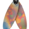 Patterned Teen Surfboard Pendants